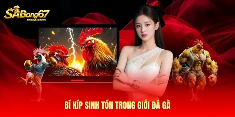 Bí kíp sinh tồn trong giới đá gà Bí kíp sinh tồn trong giới đá gà